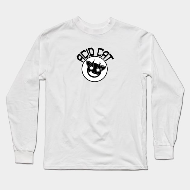 Acid Cat Long Sleeve T-Shirt by AcidCat